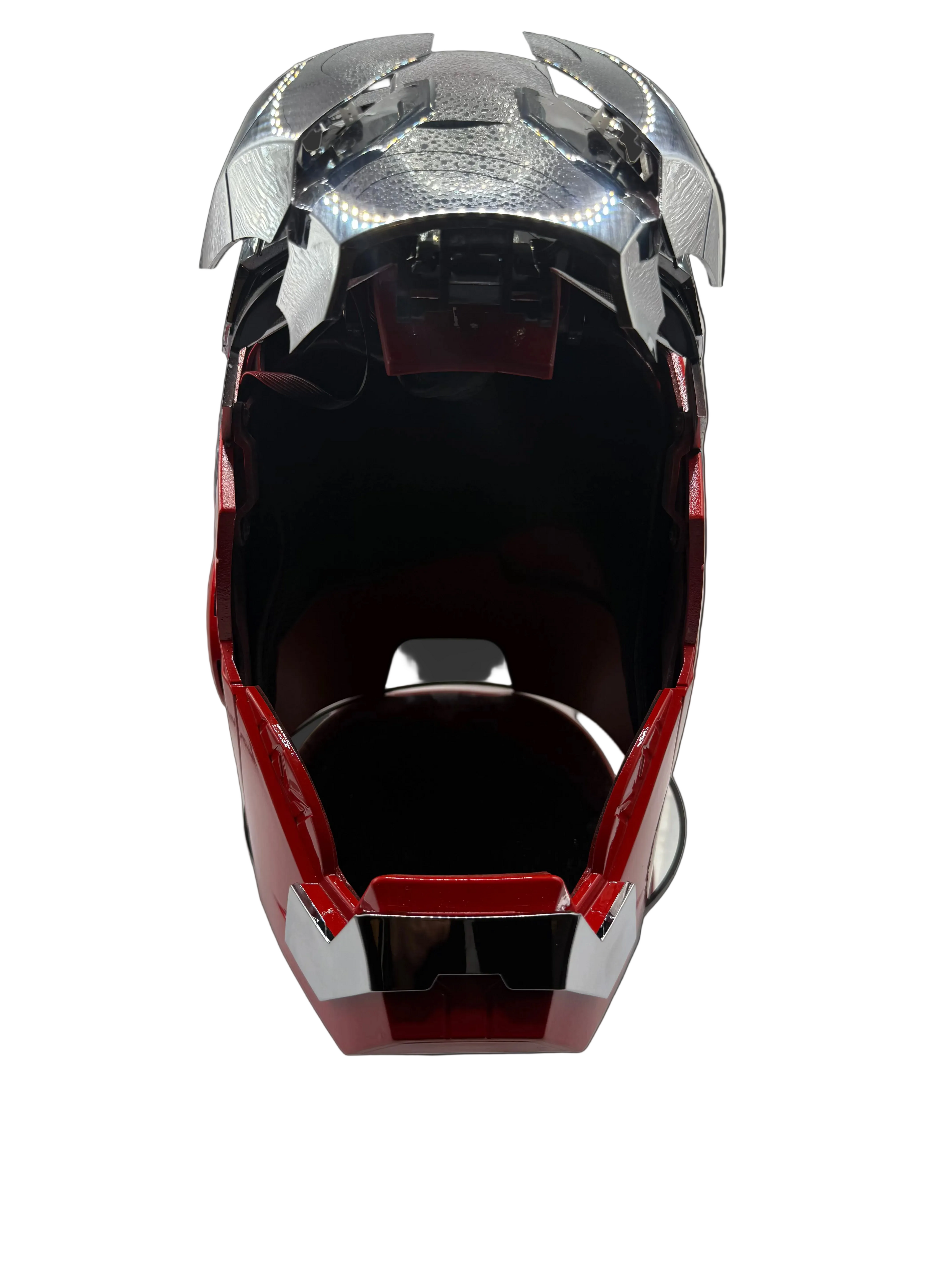 Custom Voice-Activated Helmet — Team & Brand-Inspired Fan Art