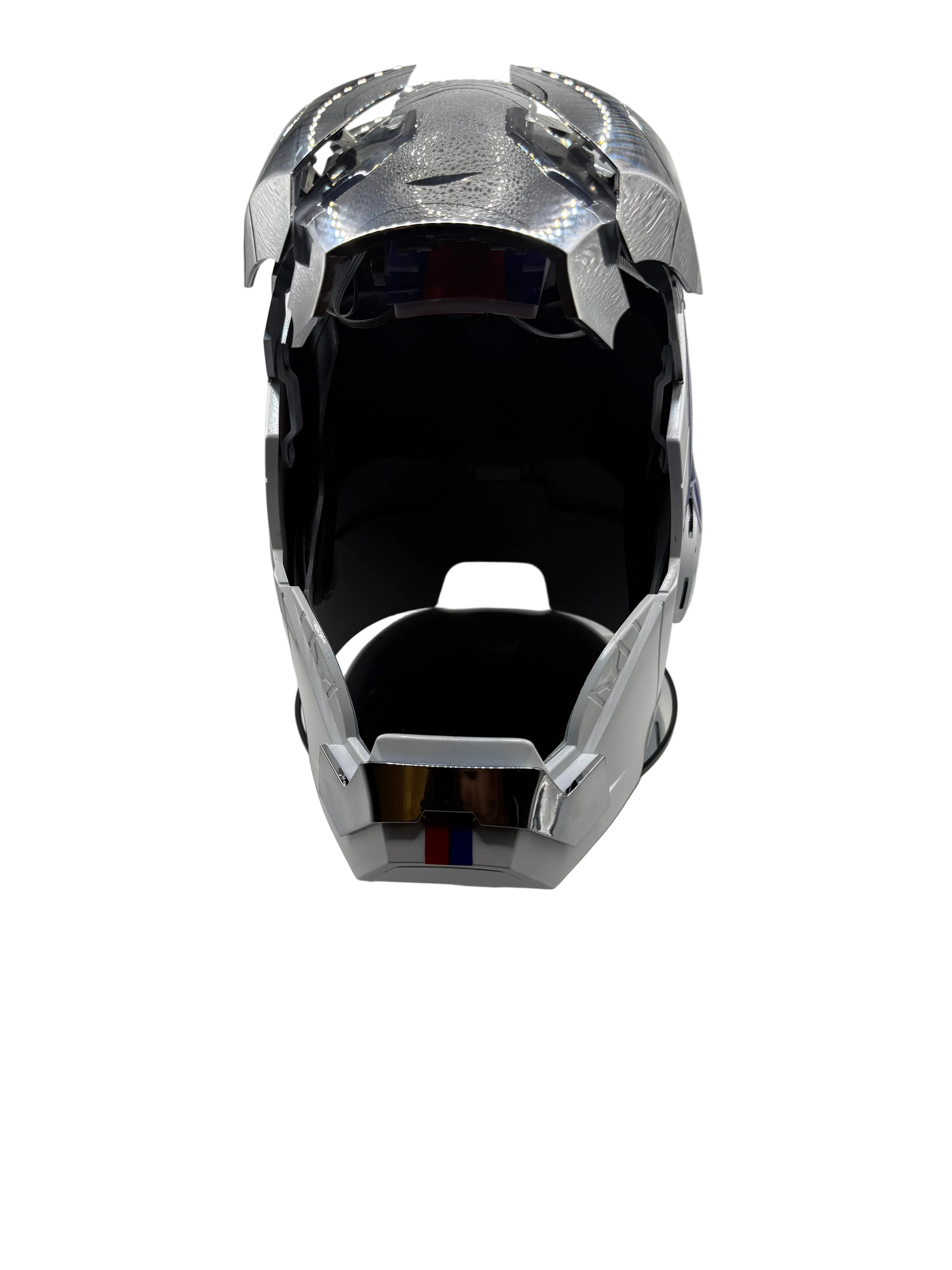 Custom Voice-Activated Helmet — Team & Brand-Inspired Fan Art