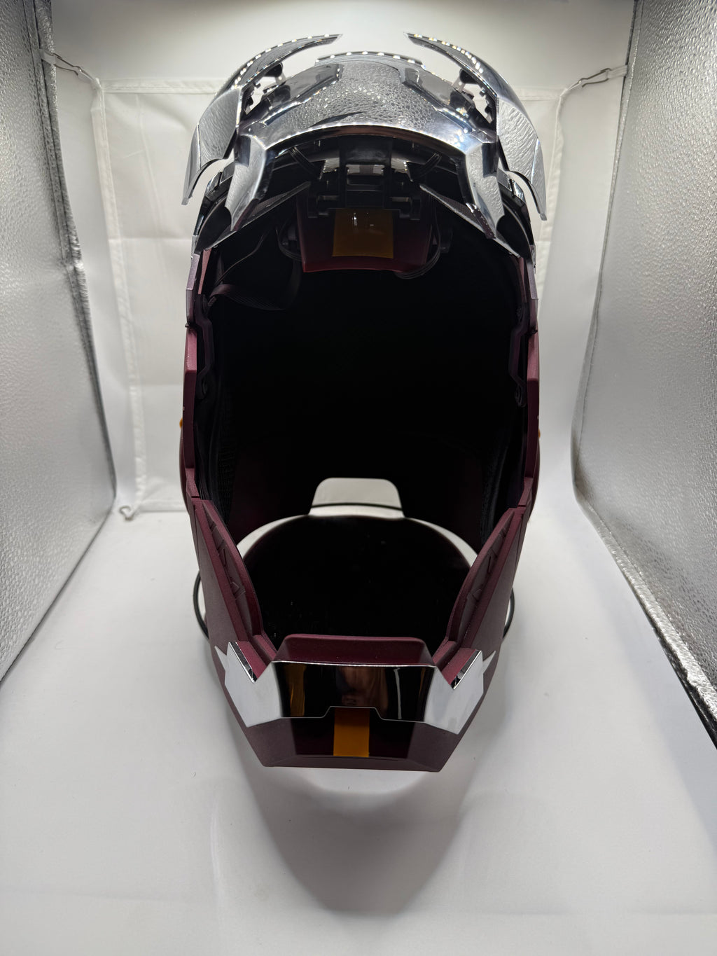 Custom Voice-Activated Helmet — Team & Brand-Inspired Fan Art